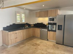 Köök või kööginurk majutusasutuses Villa Anse Mitan