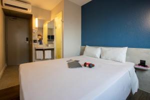 
Cama ou camas em um quarto em ibis budget Sao Paulo Morumbi
