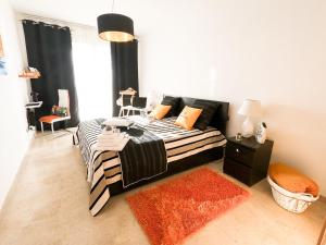 Posteľ alebo postele v izbe v ubytovaní "Cathy's Home"- apart Luxury - Adult Only - Large Terrace Private