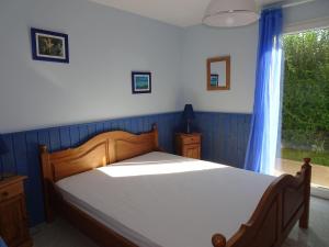 Posteľ alebo postele v izbe v ubytovaní Holiday home, Moëlan sur Mer