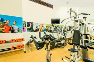Fitness centrum a/nebo fitness zařízení v ubytování Hotel Dann Carlton Bogota