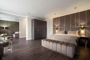 Postel nebo postele na pokoji v ubytování Greguar Hotel by UHM