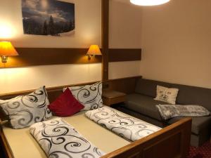 Cama o camas de una habitación en Apart Lechleitner