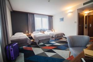 Posezení v ubytování Vulcan Hotel