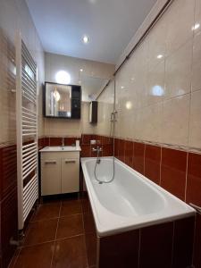 A bathroom at Apartman Nico