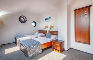 Letto o letti in una camera di Hotel U Pramenu