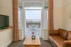 A seating area at The Royal Hotel