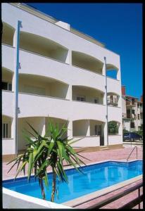 Swimmingpoolen hos eller tæt på Apartman Panorama A15