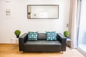 Posedenie v ubytovaní A22 Premium flat with balcony in the centre