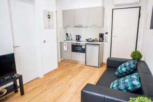 Kuchyňa alebo kuchynka v ubytovaní A22 Premium flat with balcony in the centre
