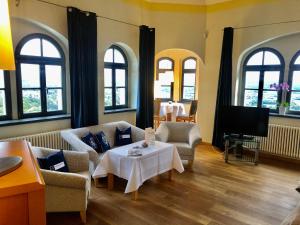 Istumisnurk majutusasutuses Spitzhaus