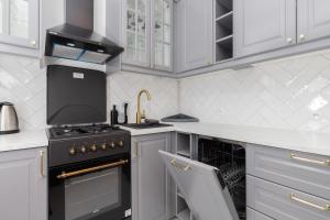 Fotografia z galérie ubytovania Stylowy Apartament blisko Plaży Gdynia Śródmieście by Noclegi Renters v destinácii Gdynia