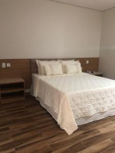 Postel nebo postele na pokoji v ubytování Hotel Reserva do Xingó