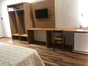TV a/nebo společenská místnost v ubytování Hotel Reserva do Xingó