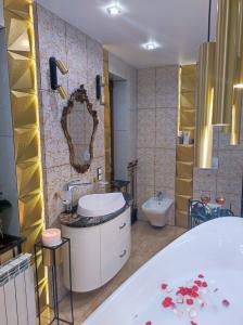 Ένα μπάνιο στο Apartament Podhale 2