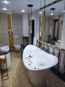 Ένα μπάνιο στο Apartament Podhale 2 +37 φωτογραφίες