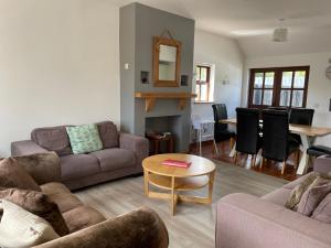 A seating area at Tavnaghoney Cottages