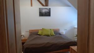 Postel nebo postele na pokoji v ubytování Ferienhaus Gerlach
