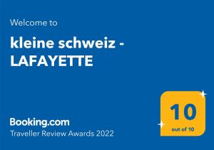 Certifikát, hodnocení, plakát nebo jiný dokument vystavený v ubytování LAFAYETTE Alojamentos