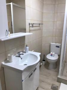 Koupelna v ubytování Apartman_Park