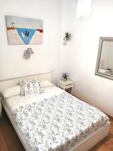 Posteľ alebo postele v izbe v ubytovaní Un Patio al Sur