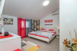 Posteľ alebo postele v izbe v ubytovaní Apartment Teri
