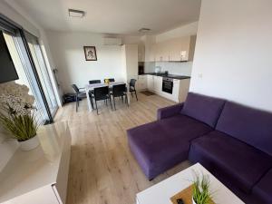Kuchyň nebo kuchyňský kout v ubytování Kozino Apartments