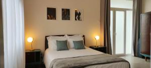 Кровать или кровати в номере Villa D'Uvale Douro
