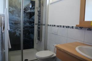Kúpeľňa v ubytovaní Haus Tiroler Heimat