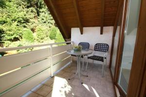 Balkón nebo terasa v ubytování Holiday Home in Lonau near Harz Mountains + 14 fotografií