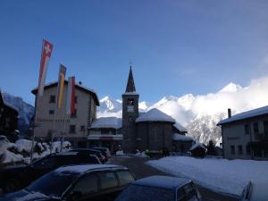 Pension Aaron am See talvella