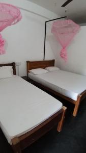 beach life hostal客房内的一张或多张床位