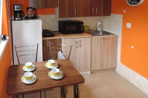 A kitchen or kitchenette at holiday home, Kolczewo