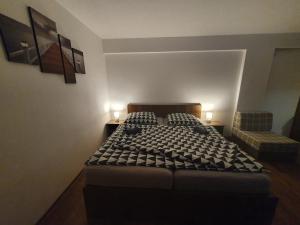 Posteľ alebo postele v izbe v ubytovaní Apartmánový dom Stela