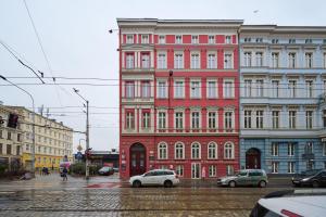 Budova, v ktorej sa apartmán nachádza