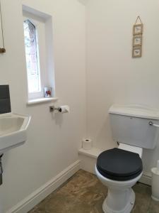 Ένα μπάνιο στο The Coach House Apartment at Cefn Tilla Court, Usk +9 φωτογραφίες