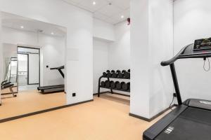 Fitness centrum a/nebo fitness zařízení v ubytování Best Western Hotel at 108