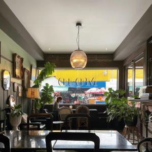 En restaurang eller annat matställe på Mojo Old Town Phranakorn
