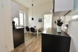 A cozinha ou cozinha compacta de "Villa Ebba" Appartement Brise2