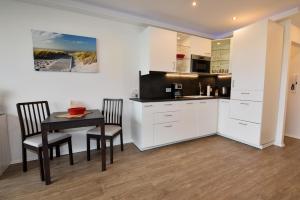 Küche/Küchenzeile in der Unterkunft Haus "Jan am Strand" Appartement JAN002