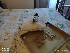 Postel nebo postele na pokoji v ubytování Room & Relax EleinaD