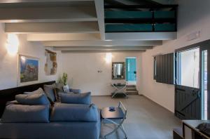 Posezení v ubytování Chorio House Platanias