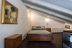 Postel nebo postele na pokoji v ubytování Chorio House Platanias
