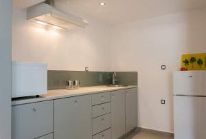 Kuchyň nebo kuchyňský kout v ubytování Chorio House Platanias