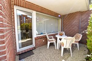 Ein Balkon oder eine Terrasse in der Unterkunft Haus "Luv und Lee" Appartement LEE02