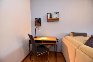 TV a/nebo společenská místnost v ubytování Haus "Luv und Lee" Appartement LUV29