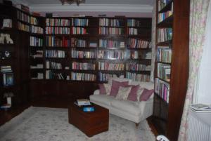Knihovna v vily