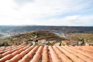 a view of a village from the roof of a building at Apartamento Rural New Folch II in Morella
