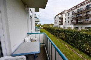 Balkón nebo terasa v ubytování Appartementhaus "Pavillon" Appartement PAV02