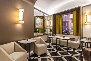 Posezení v ubytování Hotel Lunetta